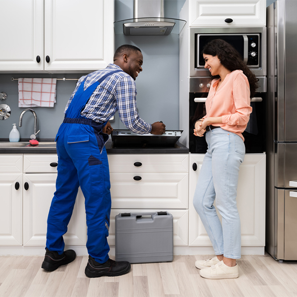 what kind of warranty do you offer on your cooktop repair services in Linden TX